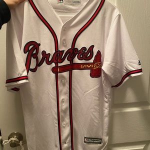NWOT Atlanta Braves Baseball Jersey Size Small